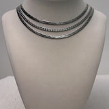 MAKDA Embossed Exquiste Flat Necklace