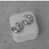 MIKKA 18K Gold AND Silver Plated Hoops