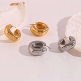KIKI Chunky Hoops 18K Gold/Silver Plated Stainless Steel