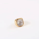 SOTI SHELL RING 18K GOLD PLATED STAINLESS STEEL