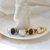 MEKII 18k Gold Plated Rings