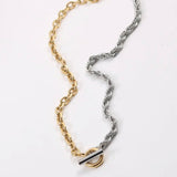 LOLA 18k Gold Plated Mixed Tone Robe Chain