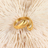 BELLA 18K Gold Plated Rings