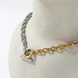 LOLA 18k Gold Plated Mixed Tone Robe Chain