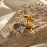 MUNA Hammered Rings