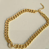 SOSI Anchor Pendant Cuban Chain