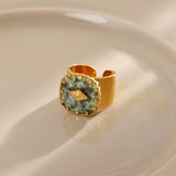 Jade Muse Statement Ring