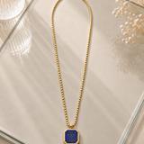 Muse Collection | Lapis Pendant Necklace