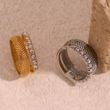 NIGST 18k Gold and Silver vintage Rings