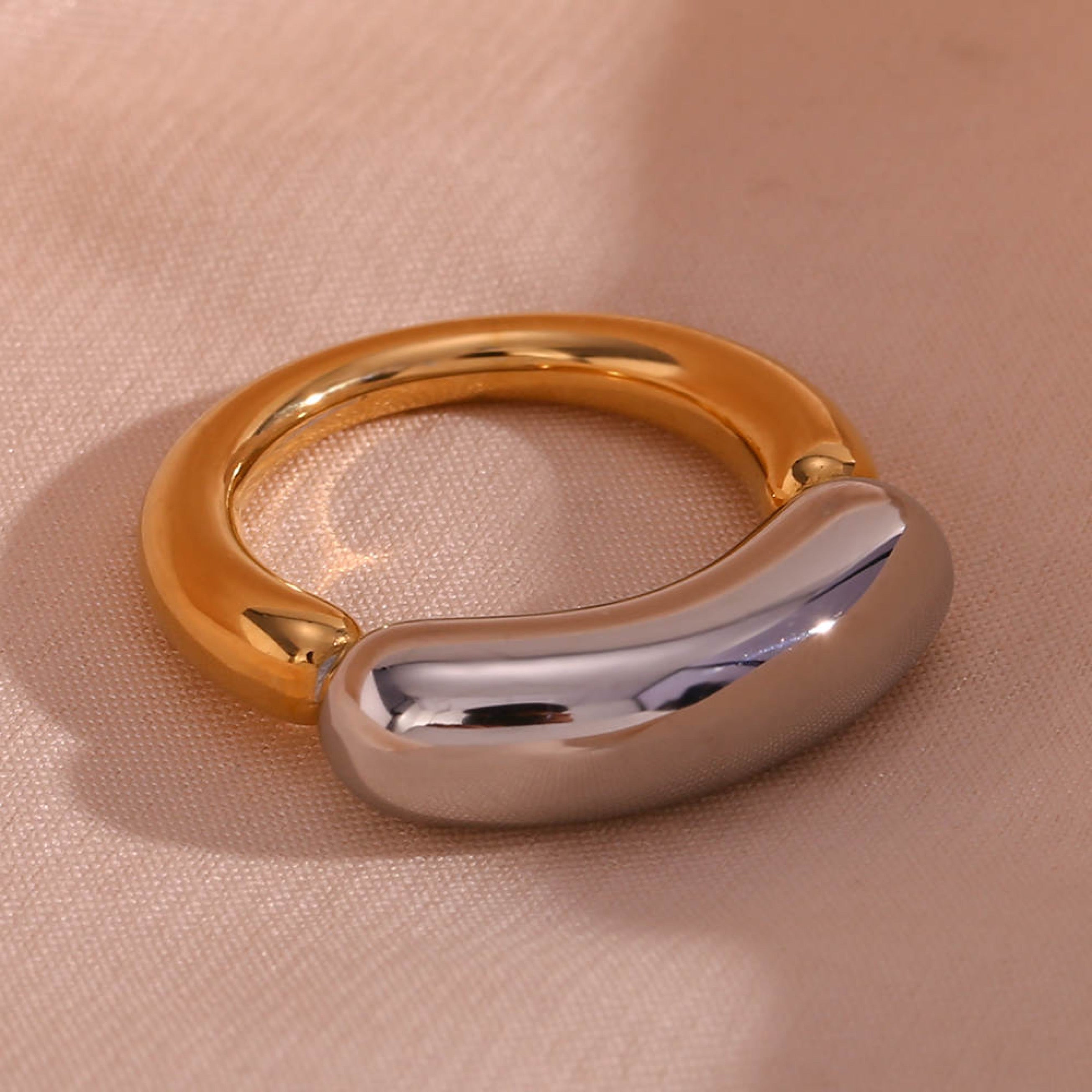 LOLITTA 18k Gold and Silver Plated Rings