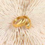 BELLA 18K Gold Plated Rings