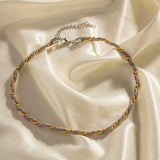 SOPHIE Twisted Choker Necklace
