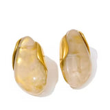 Amber Muse Statement Earrings