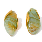 Amber Muse Statement Earrings